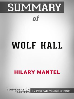 cover image of Summary of Wolf Hall